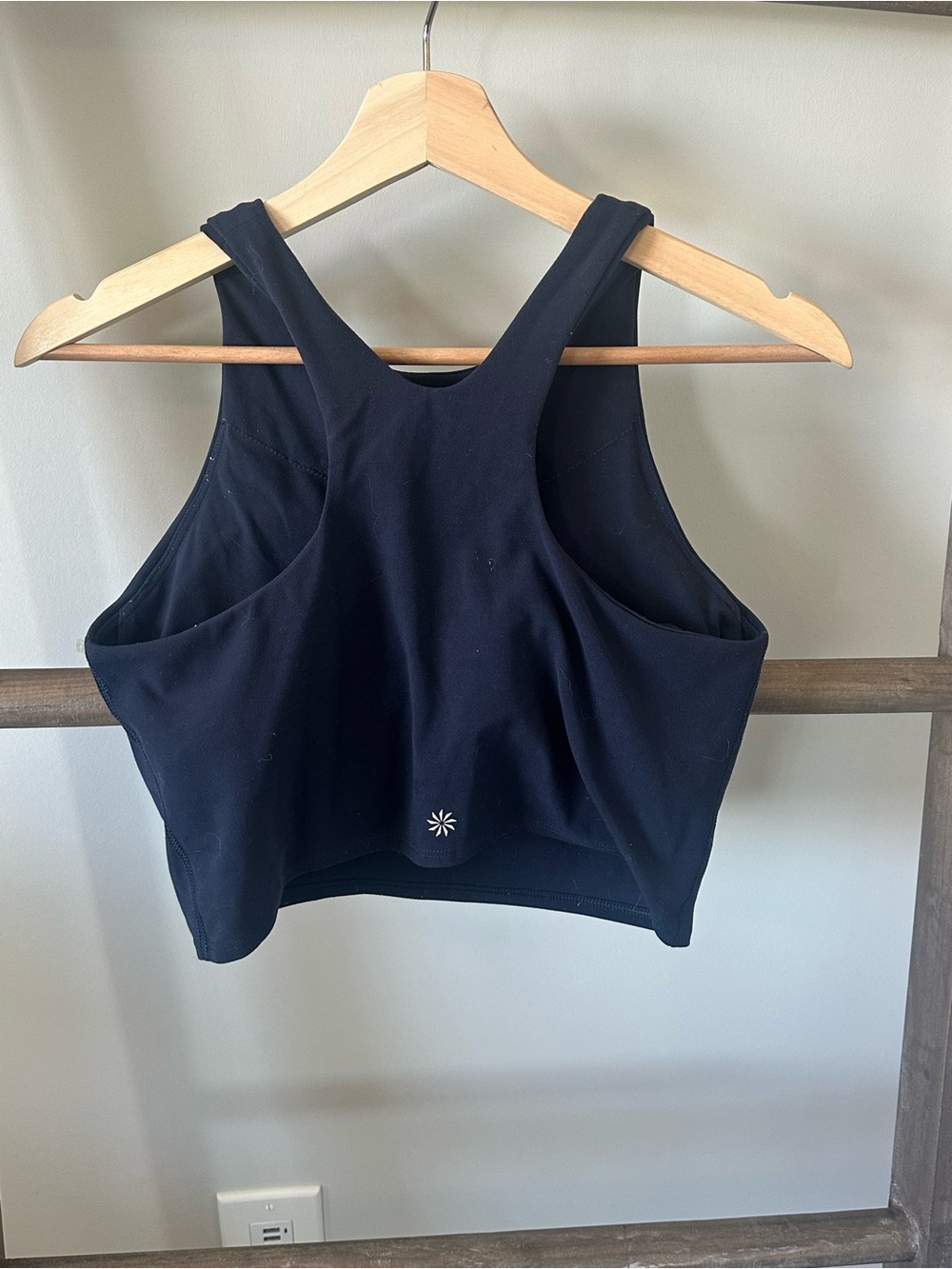 Athleta Navy Consious Crop Tank